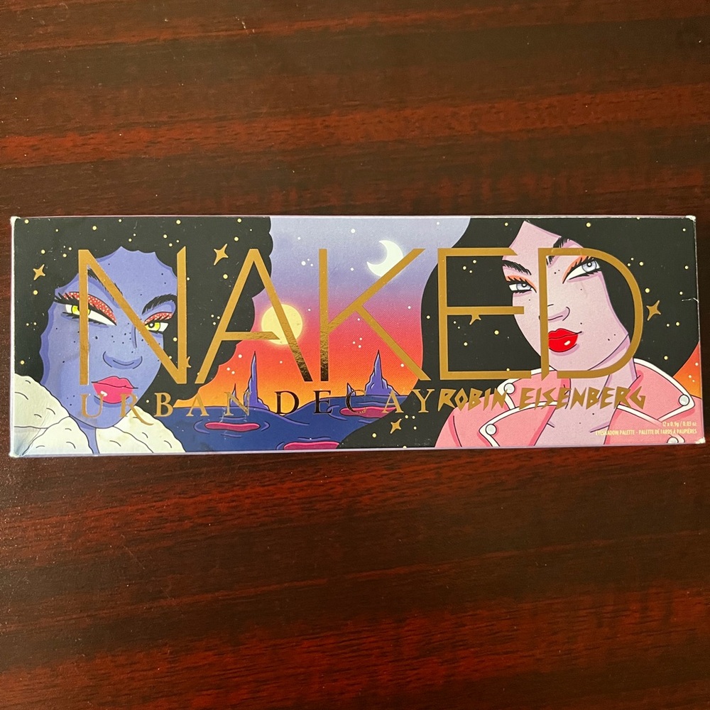 Urban Decay Eyeshadow Palette — Peach, Gold, Coral, Blue, Purple Shades - Picture 14 of 16